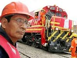 В Перу создан первый в мире локомотив, работающий на природном газе