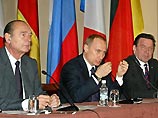 Путин встретится с Шираком и Шредером 3 июля в Калининграде