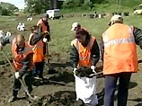 Очистка грунта и воды от мазута в Тверской области завершится 22 июля Очистка грунта и воды от мазута в Тверской области завершится 22 июля