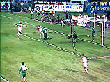 Первый гол в ворота "Анжи" бразильца Маркоса