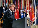 Джордж Буш заявил, что Ирак является "центральным фронтом войны с терроризмом", и подкрепил свое мнение словами Усамы бен Ладена о том, что в Ираке идет "третья мировая война"