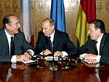 В Калининграде для саммита Путина, Ширака и Шредера изготовили особый стол