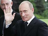 Путин прибыл в отель Gleneagles на саммит G8 под выкрики антиглобалистов