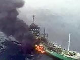 В результате столкновения двух танкеров у западных берегов японского острова Хонсю один человек погиб и пятеро пропали без вести