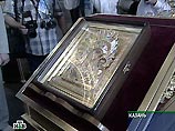 Казанская икона, привезенная в дар Казани, будет временно находиться в Зилантовом монастыре