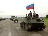 Первая колонна российской техники из военной базы в Батуми покидает Грузию Первая колонна российской техники из военной базы в Батуми покидает Грузию