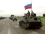 Первая колонна российской военной автотехники из  Грузии въехала в Россию