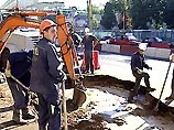Часть Садово-Кудринской улицы в Москве ушла под землю (ФОТО) Часть Садово-Кудринской улицы в Москве ушла под землю (ФОТО)