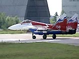 В подмосковном Жуковском прошел первый демонстрационный полет сверхманевренного истребителя МиГ-29ОВТ