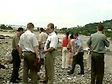 Близ Сочи после схода селя возобновлены поиски туристов Близ Сочи после схода селя возобновлены поиски туристов