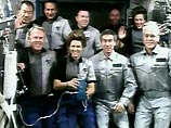 Астронавты провели на орбите более 10 суток, восемь из которых шаттл был пристыкован к станции. За время совместной космической вахты смешанный интернациональный экипаж "челнока" и МКС перенес на борт станции около 9 тонн грузов и столько же переместил об
