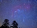 В ночь с пятницы на субботу над европейской частью России можно будет наблюдать метеоритные дожди - Персеиды, названные в честь созвездия Персея