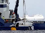 Люди на вертолете Sikorsky, упавшем в Таллинский залив, погибли под водой Люди на вертолете Sikorsky, упавшем в Таллинский залив, погибли под водой