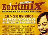 В Брюсселе открывается музыкальный фестиваль Eu'ritmix