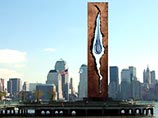 Памятник Зураба Церетели "Слеза скорби" доставлен в США