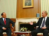Путин на встрече с Берлускони отмечает рекордный рост товарооборота с Италией Путин на встрече с Берлускони отмечает рекордный рост товарооборота с Италией