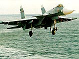 В Северной Атлантике утонул истребитель Су-33