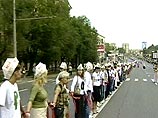 Около 50 тысяч волгоградцев приняли участие в 6-минутной 40-километровой акции против терроризма