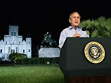 Президент США Джордж Буш, выступая с телеобращением к нации, пообещал, что американские власти сделают все, чтобы восстановить разрушенный ураганом Katrina Новый Орлеан и побережье Мексиканского залива Президент США Джордж Буш, выступая с телеобращением к нации, пообещал, что американские власти сделают все, чтобы восстановить разрушенный ураганом Katrina Новый Орлеан и побережье Мексиканского залива