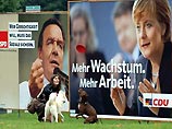 Основное противостояние ожидается между лидером оппозиции Ангелой Меркель (фракция ХДС/ХСС) и действующим канцлером Германии Герхардом Шредером (Социал-демократическая партия)