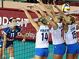Российские волейболистки выиграли второй матч на чемпионате Европы Российские волейболистки выиграли второй матч на чемпионате Европы