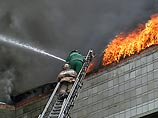 В Екатеринбурге загорелось общежитие Уральского государственного университета
