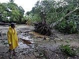 Почти 17 тыс. жителей страны остались без крова из-за проливных дождей и начавшегося извержения вулкана Санта-Ана. Еще 10 человек погибли в Никарагуа, шестеро - в Гватемале и четверо в Гондурасе