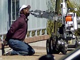 В США робот-сапер залез в рот грабителя банка из военной разведки, чтобы обезвредить бомбу