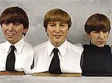 Восковые головы членов группы The Beatles  уйдут с молотка