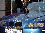 А победителем гонок стал Максим Травин на BMW M-3