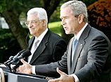 На встрече с Аббасом Буш выразил сомнение, что до завершения его мандата могут появиться два мирно сосуществующих государства