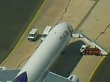 В аэропорту Мельбурна в Австралии при посадке загорелся пассажирский самолет, принадлежащий авиакомпании Thai Airways