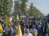 В пятницу прошли массовые демострации жителей Тегерана, приуроченной к Всемирному дню "Аль-Кудс" - дню солидарности с палестинским народом в борьбе с сионистским режимом Израиля