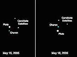 Снимки, сделанные при помощи орбитального телескопа Hubble, свидетельствуют, что планета Плутон имеет три спутника, а не один, как предполагалось ранее