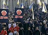 Левые организации протестовали против "Правого марша" националистов