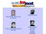 За информацию о десяти террористах ФБР готово заплатить 90 млн долларов