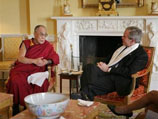 Буш принял в Белом доме главу тибетских буддистов