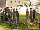 Фото со съемок сериала "Талисман любви" Фото со съемок сериала "Талисман любви"