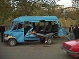 В Грузии столкнулись маршрутка и автобус: 20 человек пострадали В Грузии столкнулись маршрутка и автобус: 20 человек пострадали