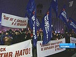 Украинская оппозиция проводит в четверг утром на киевском Майдане митинг против планов вступления Украины в НАТО и Евросоюз
