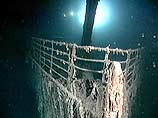 "Титаник" затонул через два часа после столкновения с айсбергом и унес с собой в пучину около 1500 жизней