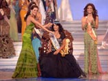 В Китае на конкурсе красоты "Мисс мира-2005" победила мисс Исландия Уннур Бирна Вилхджалмсдоттир