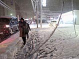 Ко дню рождения императора Японию завалило снегом Ко дню рождения императора Японию завалило снегом