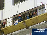 В Москве на стройплощадке рухнула стена здания В Москве на стройплощадке рухнула стена здания