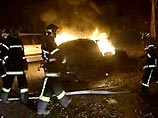 В рождественскую ночь во Франции сожжено 110 автомобилей