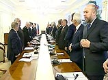 Президент похвалил министров за работу в 2005 году