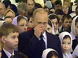 Президент Путин побывал в сочельник на богослужении в Якутске