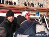 В больницах остаются 12 человек, прыгавших из горящего офиса во Владивостоке (ФОТО)