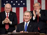 Президент США Джордж Буш выступил с ежегодным посланием "О положении в стране" перед членами Палаты представителей и Сената во вторник в 21:00 по местному времени (О5:00 по московскому времени среды)
