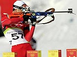 Главным фаворитом этого старта, безусловно, считался пятикратный олимпийский чемпион из Оле-Эйнар Бьорндален, однако норвежец на первых двух огневых рубежах стрелял небезупречно (два промаха), и поэтому добраться до очередного "золота" не ему не позволили